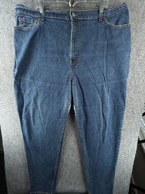 VTG Levi’s 550 Denim Blue Jeans Women 00’s Zip Fly Medium Wash ACTL 41X31